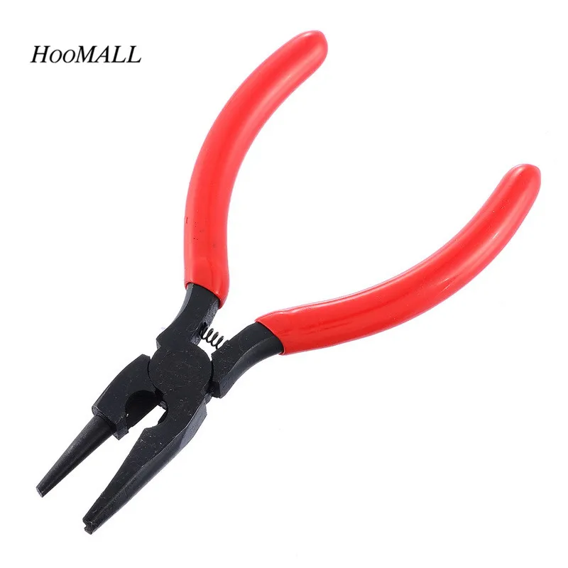

Homall Red Handle Twisted Collar Tiger Scissors Multi-purpose Flat Nose Pliers Cutting Clamping Stripping Repair Tools
