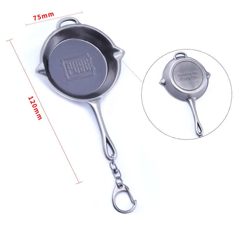  2019 New STG Game Playerunknown's Battlegrounds Pans + helmet 3D Weapon Model Beads Chain Pendant N