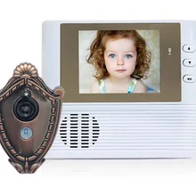 Mountainone Новое поступление 2,8 дюймов ЖК-цифровая дверная камера дверной звонок дверной глазок глаз охранных Камера Cam дверной звонок