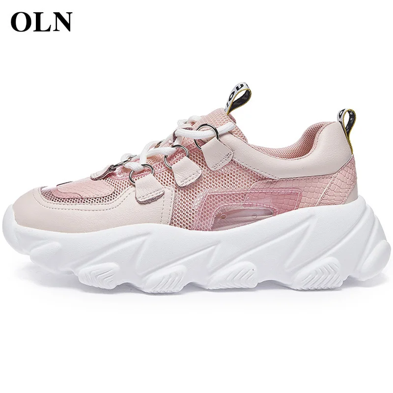 

OLN Brand Women Running Shoes Summer Breathable Mesh Outdoor Jogging Sport Shoes For Women Outdoor Athletic Womens Sneakers