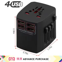 4 usb travel charger adapter quick fast 2 4A charging for the phone iphone 6 8