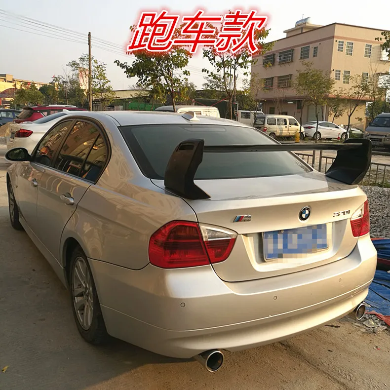 Для BMW E90 M3 320i 320li 325li 328i 2005-2012 украшение автомобиля ABS Пластик Краски ing Цвет задний багажник спойлер GT Тип