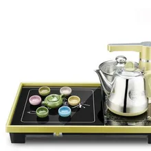 Автоматическая верхняя воды электрический чайник, чайный набор, Главная электромагнитное плита таблицы лоток анти-защита от сухого