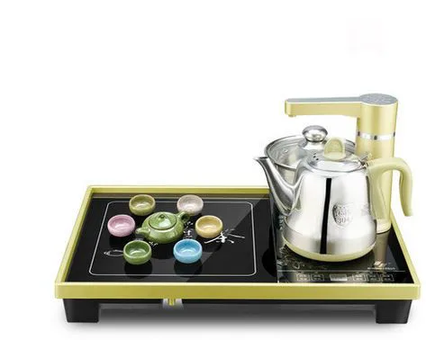 Automatic upper water electric kettle tea set, home electromagnetic stove table tray Anti-dry Protection Automatic upper water electric kettle tea set, home electromagnetic stove table tray Anti-dry Protection