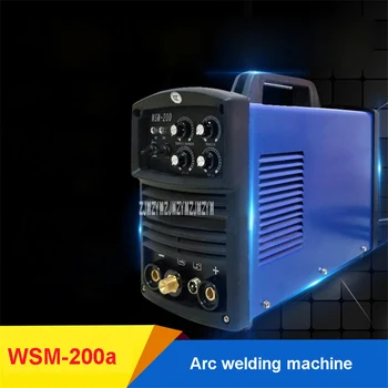 Online WSM-200a Electric Welding Machine Inverter DC Pulse Industrial Arc Welder Dual-purpose Arc Welding Machine 4.5KVA 220Hz 8.4KVA