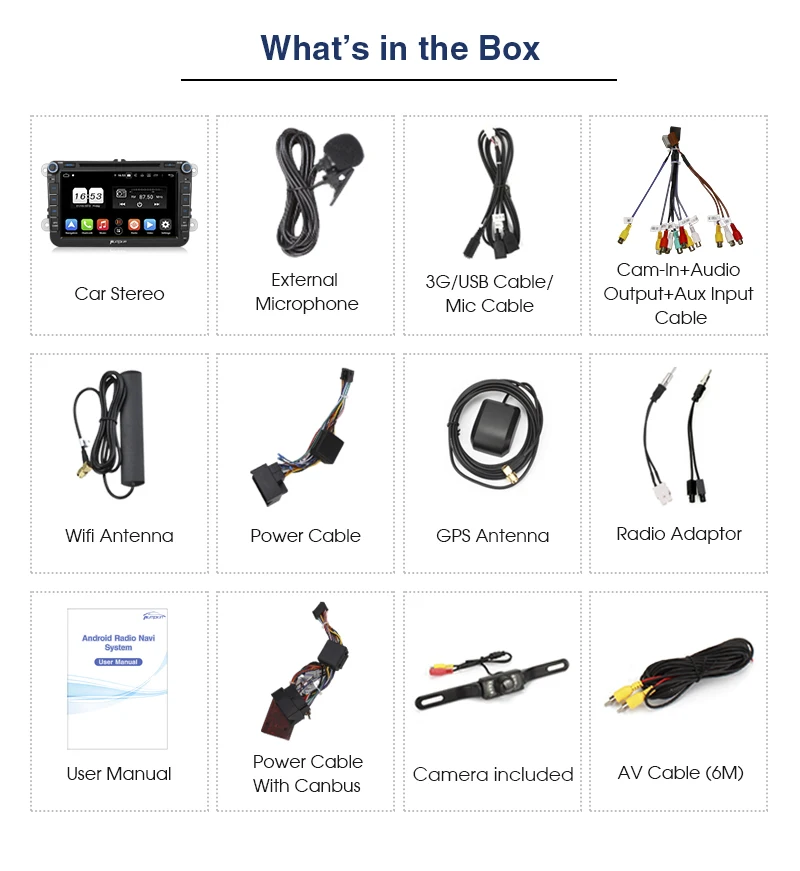 Cheap Pumpkin 2 Din 8"Android 9.0 GPS Autoradio Stereo Car Multimedia Player For Volkswagen/Golf/Skoda 4GB RAM 32GB ROM Wifi OBD2 DAB 23 Cheap Pumpkin 2 Din 8"Android 9.0 GPS Autoradio Stereo Car Multimedia Player For Volkswagen/Golf/Skoda 4GB RAM 32GB ROM Wifi OBD2 DAB 23