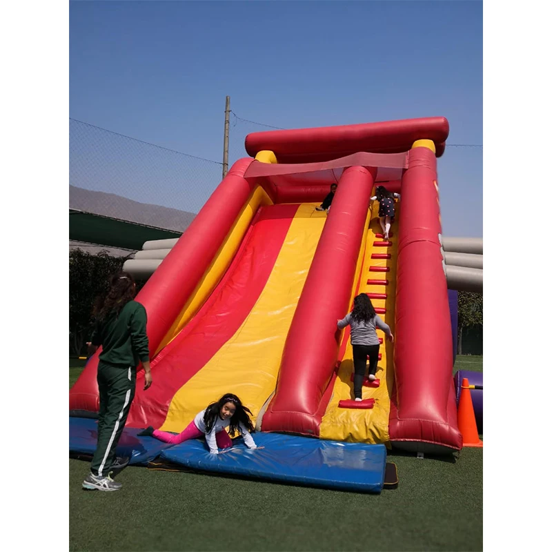 

Outdoor customized playground equipment inflatable slide