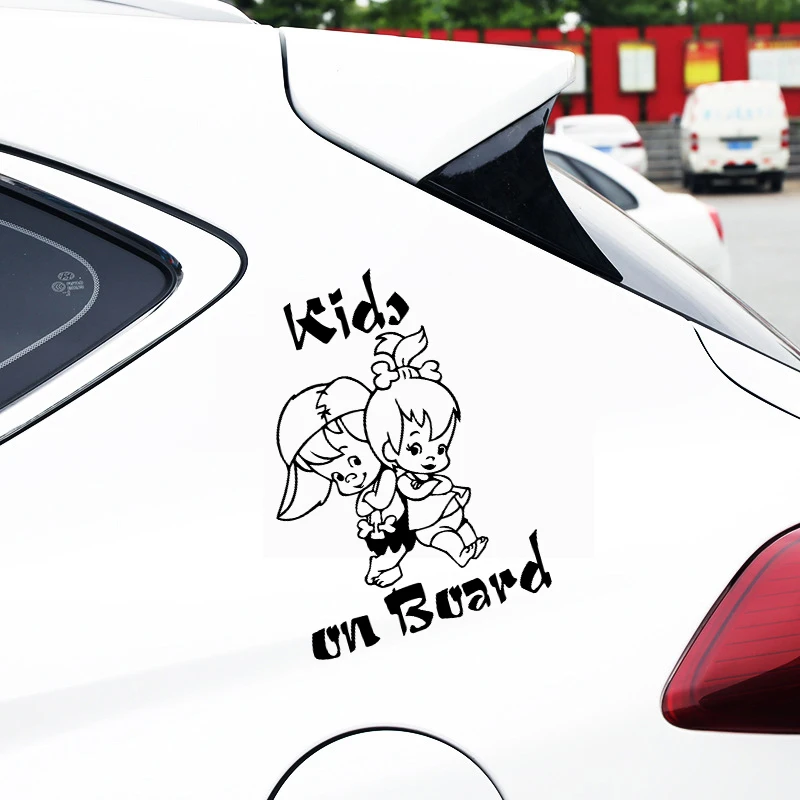 Tancredy дети ребенок на доске креативная модная наклейка на автомобиль наклейки для автомобиля Стайлинг украшения двери кузова Предупреждение ющий знак автомобиля стикер