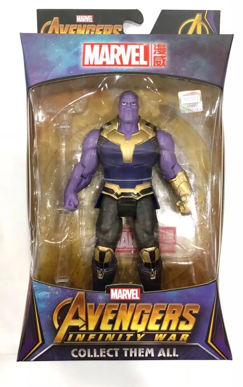 Movie Avengers Infinity 3 War Thanos Iron Spider Man Spiderman Hulk Bruce Banner PVC Action Figure Model Toy Doll Gift For Kids (1)