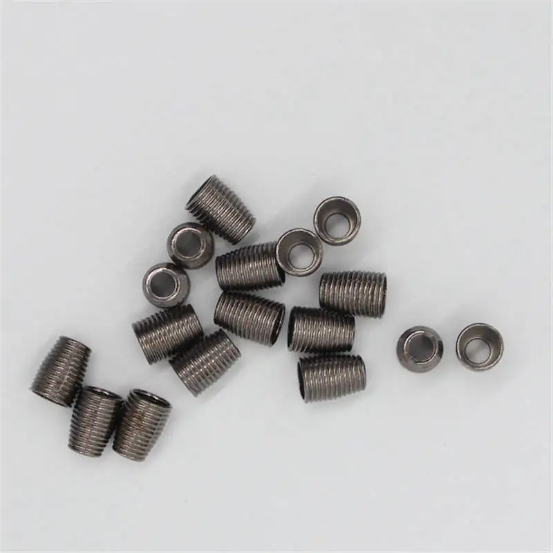 Metal Alloy Conical Spiral Shape Cord End Jewelry Making Hat Jacket Accessory DIY Craft Supply 3 Colors 17*9mm 20PCs