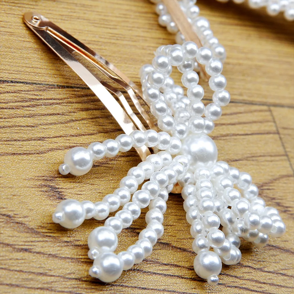 hair clips for women full pearls hairclip fashion style metal Metal Ponytail holder Hairpins BB Hairgrip Girls Hair Accessories hair clips for women full pearls hairclip fashion style metal Metal Ponytail holder Hairpins BB Hairgrip Girls Hair Accessories