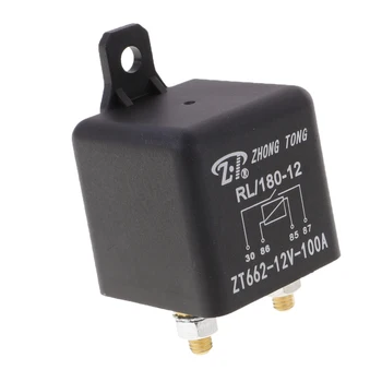 

Car Truck Motorcycle High Current 4 Pins DC 12V 100A ON OFF Relay Switch