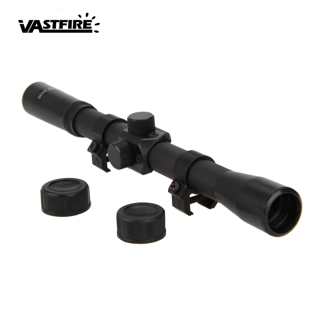 

11mm 4x 20 Optics Air Rifle Scope Sniper Hunting Scope Telescopic Sight Tactical Riflescope Sniper Scope Airsoft+Hunting Mount