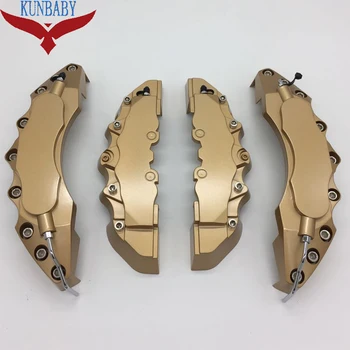 

KUNBABY Gold Brake Caliper Cover Model 7 Without Logo Car Styling Decoration For Car With Wheel 18'' And Greater