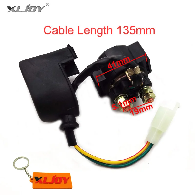 XLJOY 2 Wires Starter Solenoid Relay For 50cc 250cc Chinese ATV Quad