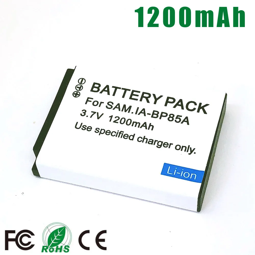 IA-BP85A IABP85A IA BP85A BP-85A BP 85A Replacement Battery For Samsung ST200 ST200F PL210 WB210 SH100 bateria | Электроника