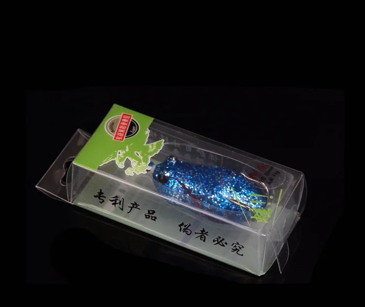 6cm 14g Fishing Lure Frog Swim Bait Soft Lure Frog Artificial Silicon fishing tackle treble hook fishing lure Frog