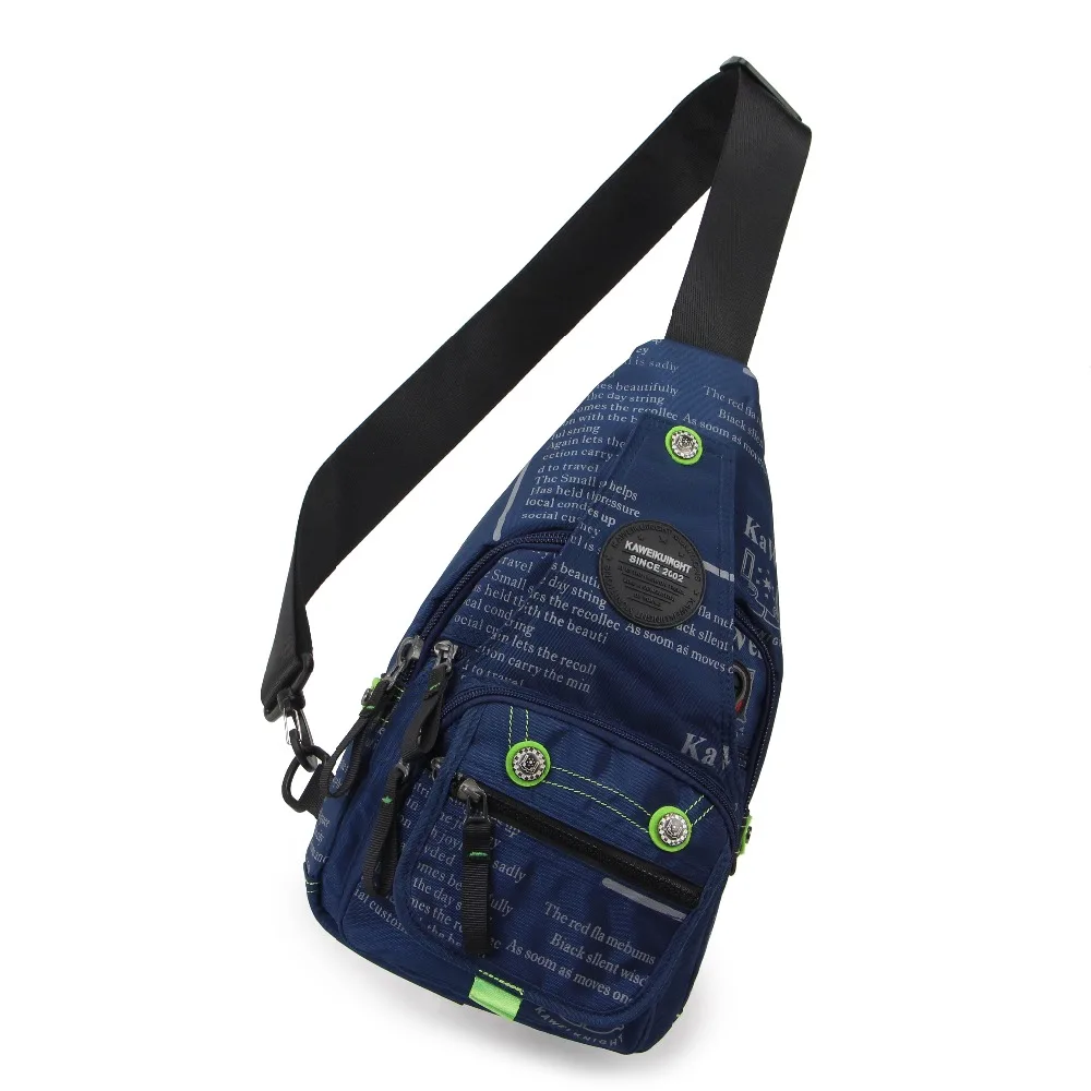 

Men's Casual Messenger bag Sling bag For iPad Air Chest bag Daily Nylon Shoulder bag KW2230