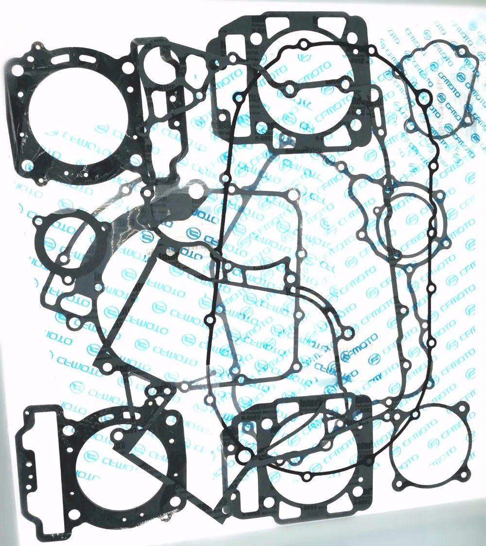 Полный комплект прокладок один комплект прокладки двигателя в сборе 2V91W для CF800 CFmoto 800X8 U8 ATV UTV детали двигателя