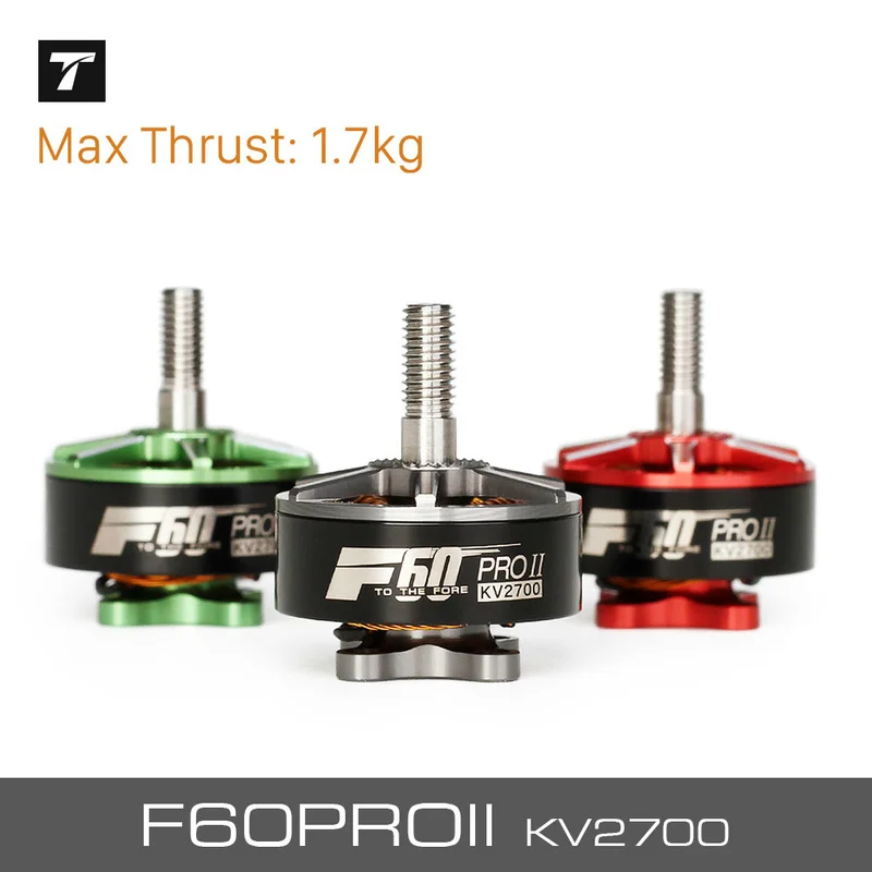 

T-motor F60 PRO II 2700KV Brushless Electrical Motor For VTOL Racing Airplane Multicopter Drone 10% OFF