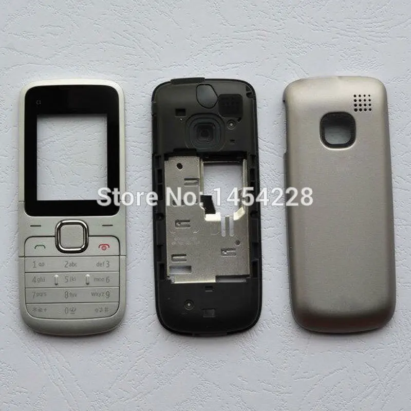 BINYEAE чехол с полным корпусом для Nokia лицевой Рамой + средняя задняя крышка панель