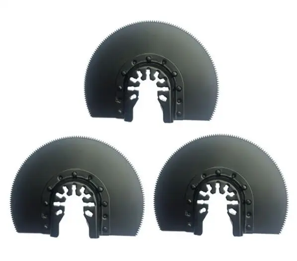 

3 pcs 80mm HSS circular Oscillating Multi Tool Saw Blades for nail,Metal cutting,for Fein electric tool accessories