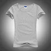 Slim Sexy Custom Tee Shirt  Logo Photo Text Print for Women Ladies Summer Cool Basic Cotton T-Shirt Short Sleeve Tshirt 6
