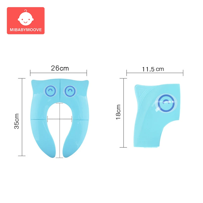 Детское Складное Сиденье для путешествий, переносное сиденье для унитаза для малышей, тренировочное сиденье для писсуара, подушка для детского горшка, коврик для унитаза