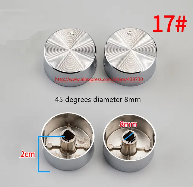 1 pair Natural gas ignition switch / zinc alloy button / gas stove