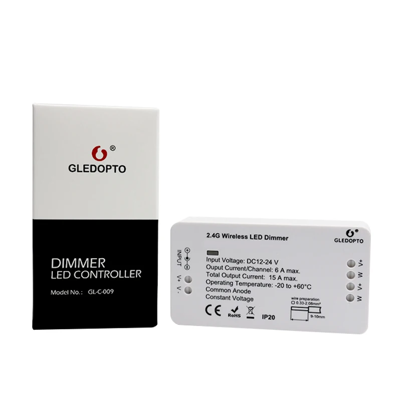 DC12-24V ZLL ZIGBEE bridge Smart Home Led dimmer strip Controller zigbee dimmer APP control work Amazon Alexa EchoPhillips