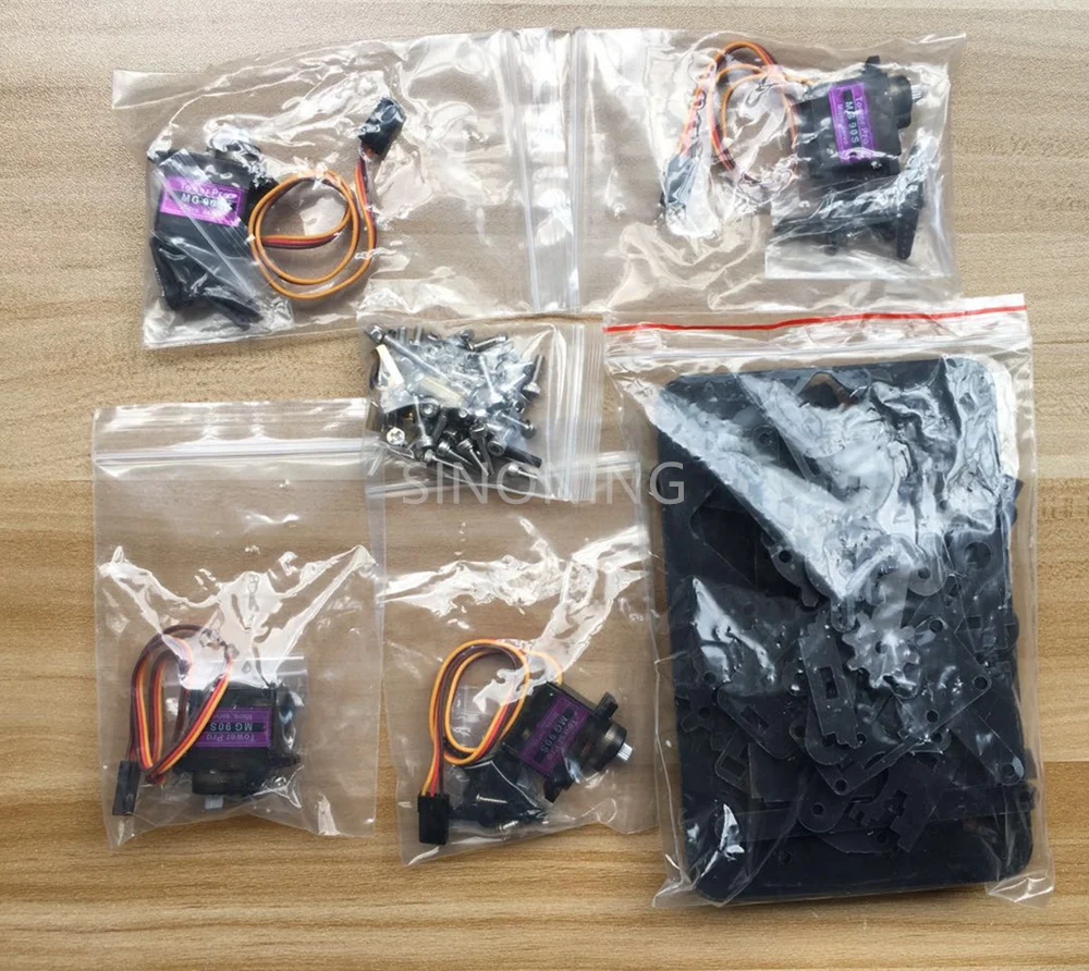 Акриловый механический ручной робот 4 DOF arm arduino созданный обучающий комплект|arm