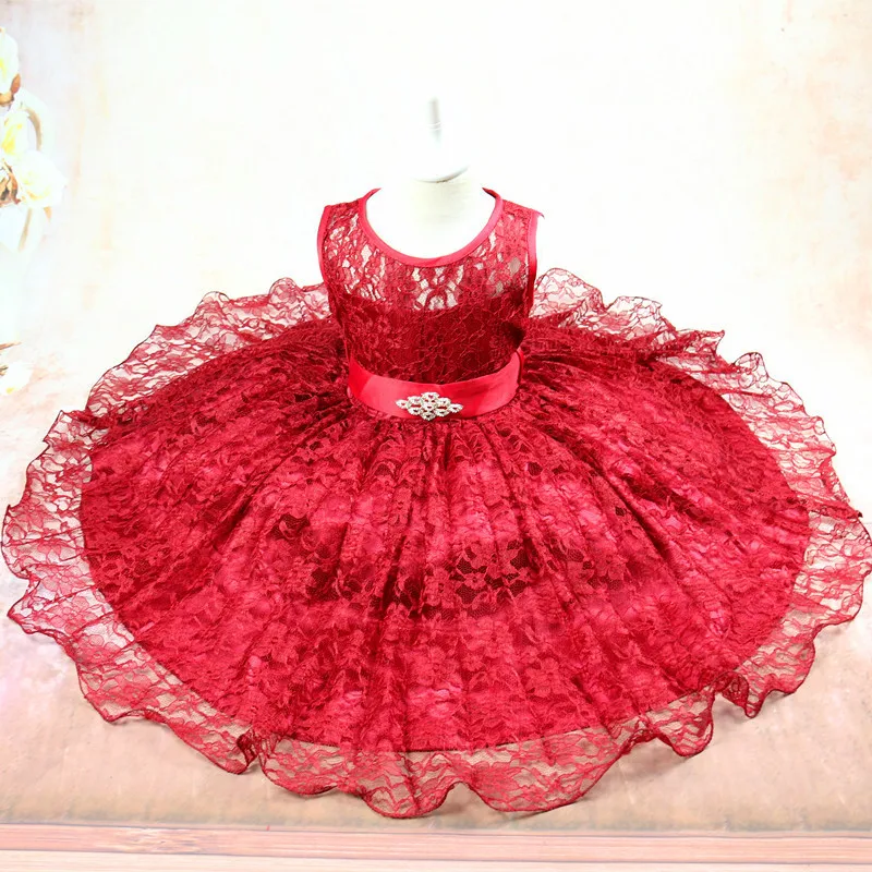 

Fashion Ribbon Girls Party Dress Sleeveless Children Teenager Prom Ceremonies Gown Dresses Birthday Princess Party Dress 12 Year