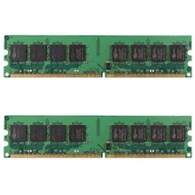 2 ГБ (2X1 ГБ) PC2 4200 240 ПАЛЬЦЫ DIMM ПАМЯТИ ОПЕРАТИВНОЙ ПАМЯТИ DDR2 533 МГЦ НАСТОЛЬНЫХ ПК NON-ECC