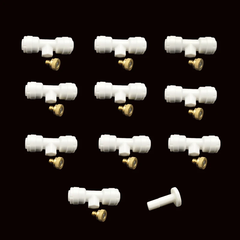 white nozzle fitting