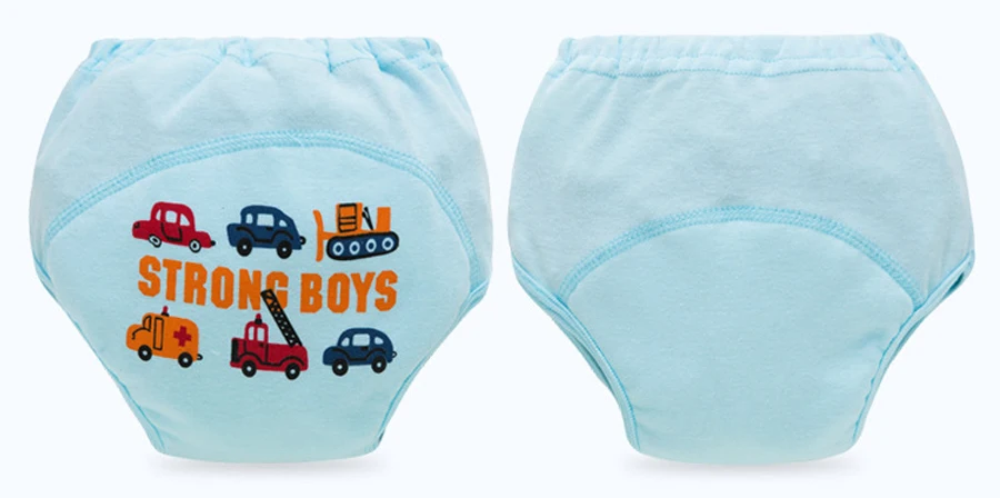 Calças de Treinamento do Bebê à Prova Iyeal Algodão Reutilizável Shorts Infantis Roupa Interior Pano Fralda Fraldas Dwaterproof Água Potty Treinamento Calças 6 Pçs 5 Mamãe e Bebê