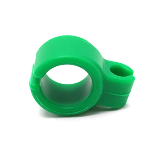 Экологически чистое Силиконовое кольцо-держатель для сигарет для ручного скручивания сигарет аксессуары для табака гаджет - Цвет: Зеленый