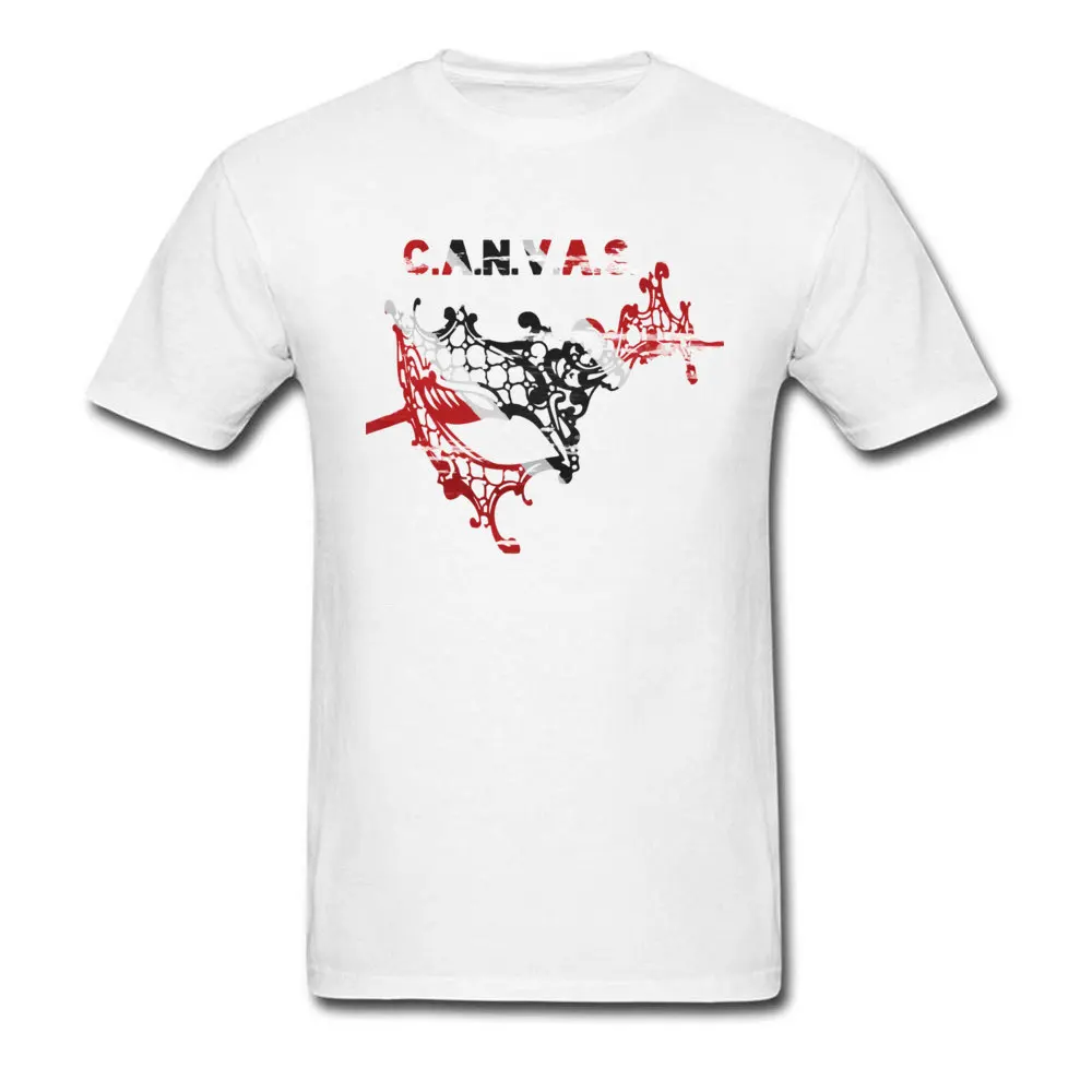 

High Street T-shirt Men Ball Mask Print T Shirt 100% Cotton Tops Tees White Tshirt For Summer Casual Festival Clothes No Fade