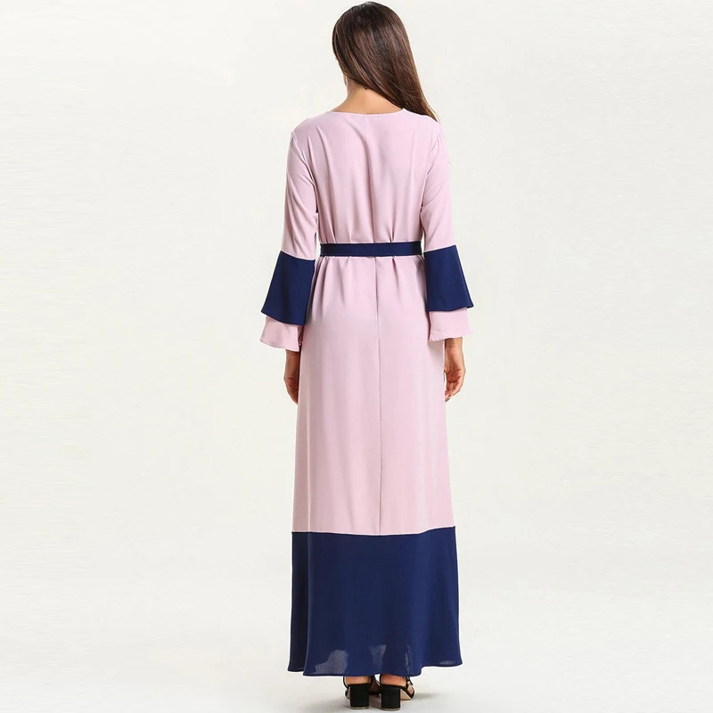 Vestidos Кафтан Дубай Исламская мусульманская абайя платье ХИДЖАБ КАФТАН Турция Elbise висячий Sukienki платья ИД арабское Платье Мусульманских