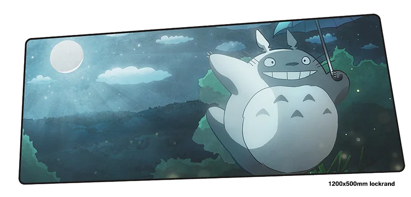 Tonari no Totoro коврик для мыши геймер на заказ 120x50 см Коврик для мыши notbook игровой коврик для мыши персональный Коврик для мыши стол для компьютера padmouse