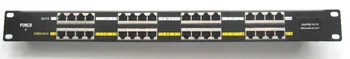 

16 Port 10/100 Power over Ethernet PoE injector for 802.3af/Passive 802.3at Devices - Power Supply NOT Included: POE-16-1U