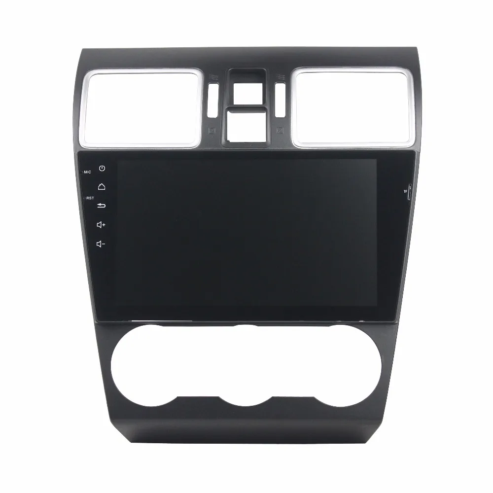 Clearance Android 8.0 octa core 4GB RAM car dvd player for SUBARU WRX 2016-2017 ips touch screen head units tape recorder radio gps 0