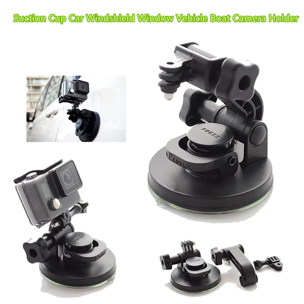 

Car Windshield Suction Cup for GoPro Hero 6 5 4 Session SJCAM H9 Yi 4K Action Camera Tripod Holder Mount
