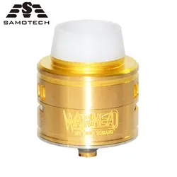 Новые горячие warhead rda сменный распылитель нержавеющая сталь латунь медь пополнения rda распылитель для электронной сигареты резервуар для 510