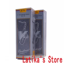 Во Францию Vandoren V12 Саксофон тенор Bb сила тростника 2,5#, 3,0# серый коробка 5