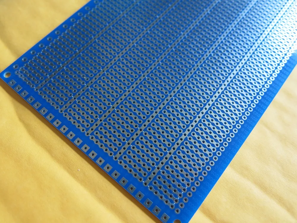 

10x15cm FR4 Fiberglass circuit board 5er stripboard veroboard pcb Single Side Platine breadboard experiment Prototype