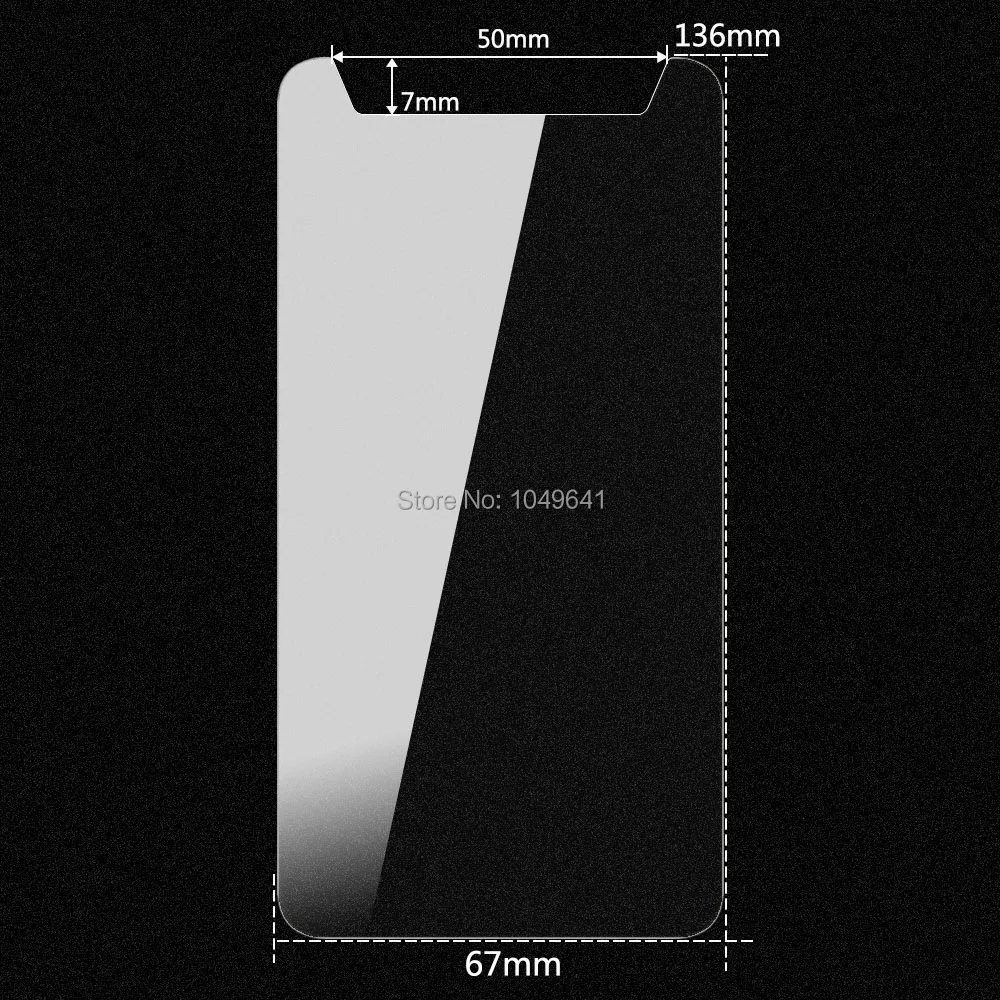 KOC3464_5_Ultra-thin HD 9H 2.5D Universal Tempered Glass Film for 5 inch Mobile Phone Screen Protector