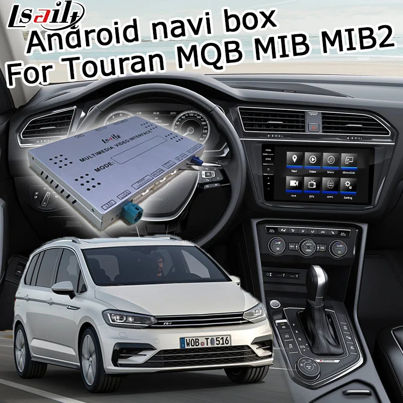 Android GPS navigation box for Volkswagen Touran MQB MIB MIB2 system 6.