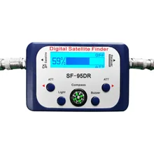 Digital Satellite Finder SF 95DR Meter Satlink Receptor TV Signal Receiver Sat Decoder DVB T2 Satfinder