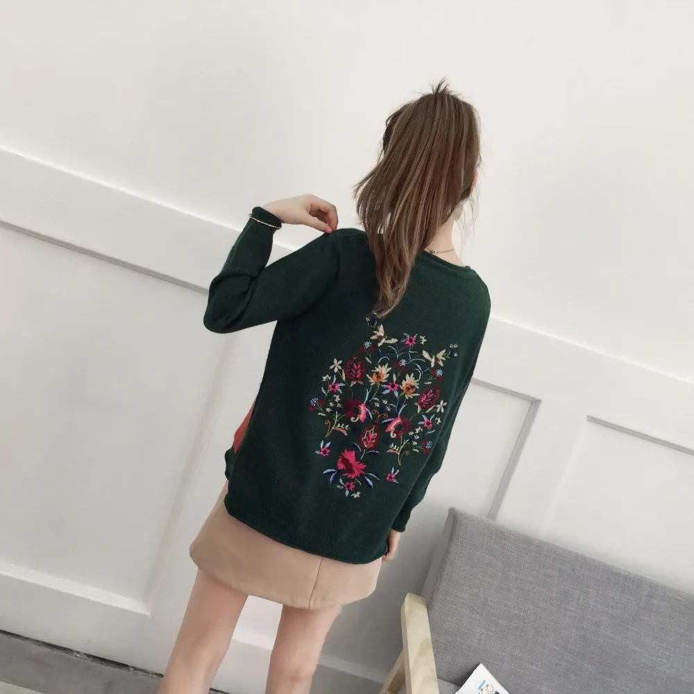 2017 Women Cardigans and Skirt Female Sweater Fashion Autumn Winter Warm O Neck Casual Loose Knitted Tops Sweaters