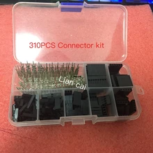 310 шт 2,54 мм мужской+ Женский Dupont провод перемычка и коннектор корпус комплект лучшая цена электрический блок электронные запасы